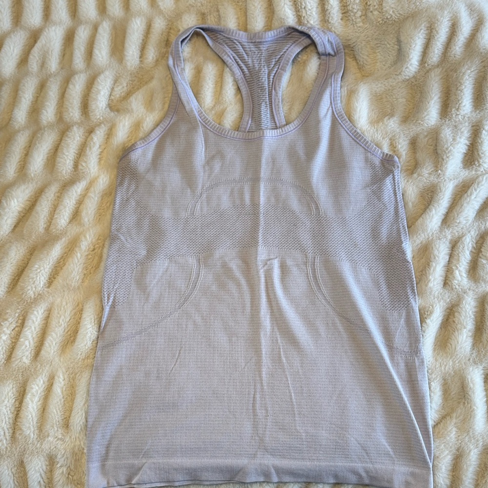 lululemon athletica Light Purple Tank Top